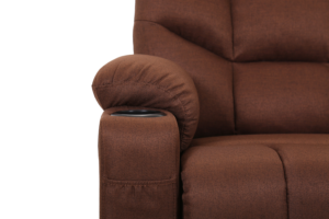 Sillón Reclinable Mecedor Manual Bladen De RR9830-CAFE - Imagen 7