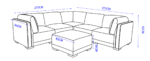 Sofá Chaise Longue de 5118CF61N - Imagen 7