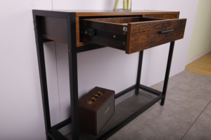 Mesa De Arrimo Con Cajones modelo industrial WEB-2301 - Imagen 4