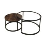 Juego de mesas de café minimalista Coffee Table WEB-S2228