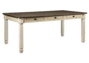 Juego de mesa de comedor y 6 sillas y 2 sitiales Bolanburg D647-25/647-01/647-02 - Imagen 4