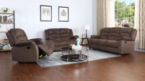 Sillón Reclinable Mecedor Manual Bladen De RR5028AF51D-CHOCOLATE - Imagen 3