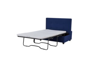 Sofá Cama o Reposera Tipo CamaLAH-62N1-PO/Ottoman Blue - Imagen 5