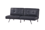 Sofá Cama / Futón Color Negro AD-PAB-161N5S-BRN