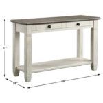 Mesa de arrimo Bolanburg 2 cajones T637-4 de Ashley - Imagen 5