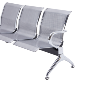 Silla de visita fija estilo sencillo Con Respaldar y apoya brazos E50-3METAL - Imagen 2