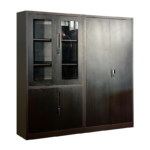 Archivo de Acero con transferencia de veta de madera y vidrio FB380G-MV. - Imagen 7