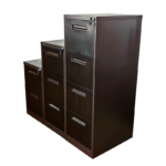 Kardex Metalico de 4 cajones con transferencia de veta de madera KAR-04 - Imagen 6