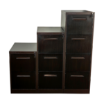 Kardex Metalico de 4 cajones con transferencia de veta de madera KAR-04 - Imagen 5