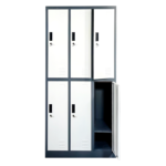 Locker Casillero Metalico 3 Cuerpos/ 6 Puertas ROP-06 - Imagen 2