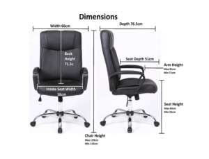 Silla Oficina Hogar Ergonomico Ejecutivo Comodo Cyber Computacion A-9010 - Imagen 6