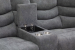 Sofa Seccional tipo L reclinableRR5044BF 52LC+52R+61N - Imagen 3