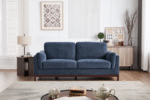 Sofá Azul 2 Cuerpos Callisburg de SS5408HF65D-C890